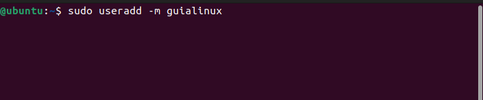 Crear usuarios en Linux