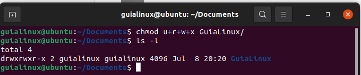 Agregar o quitar permisos a directorios y archivos en Linux