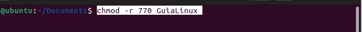 Cambiar permisos a directorios en Linux
