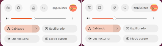 ¿Cómo mostrar el avatar de usuario en la configuración rápida de GNOME?